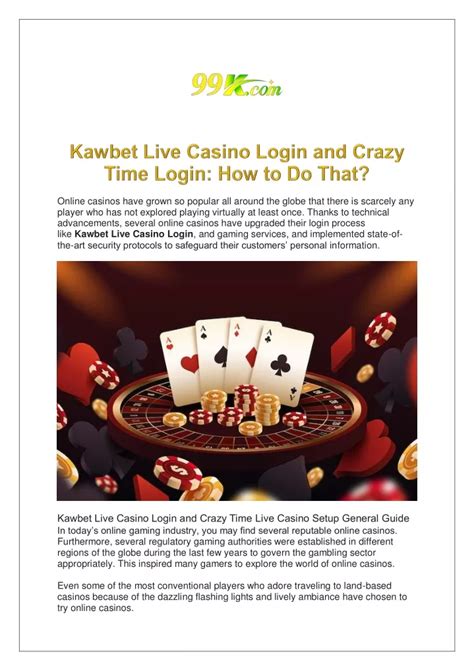 Kawbet Live Casino .